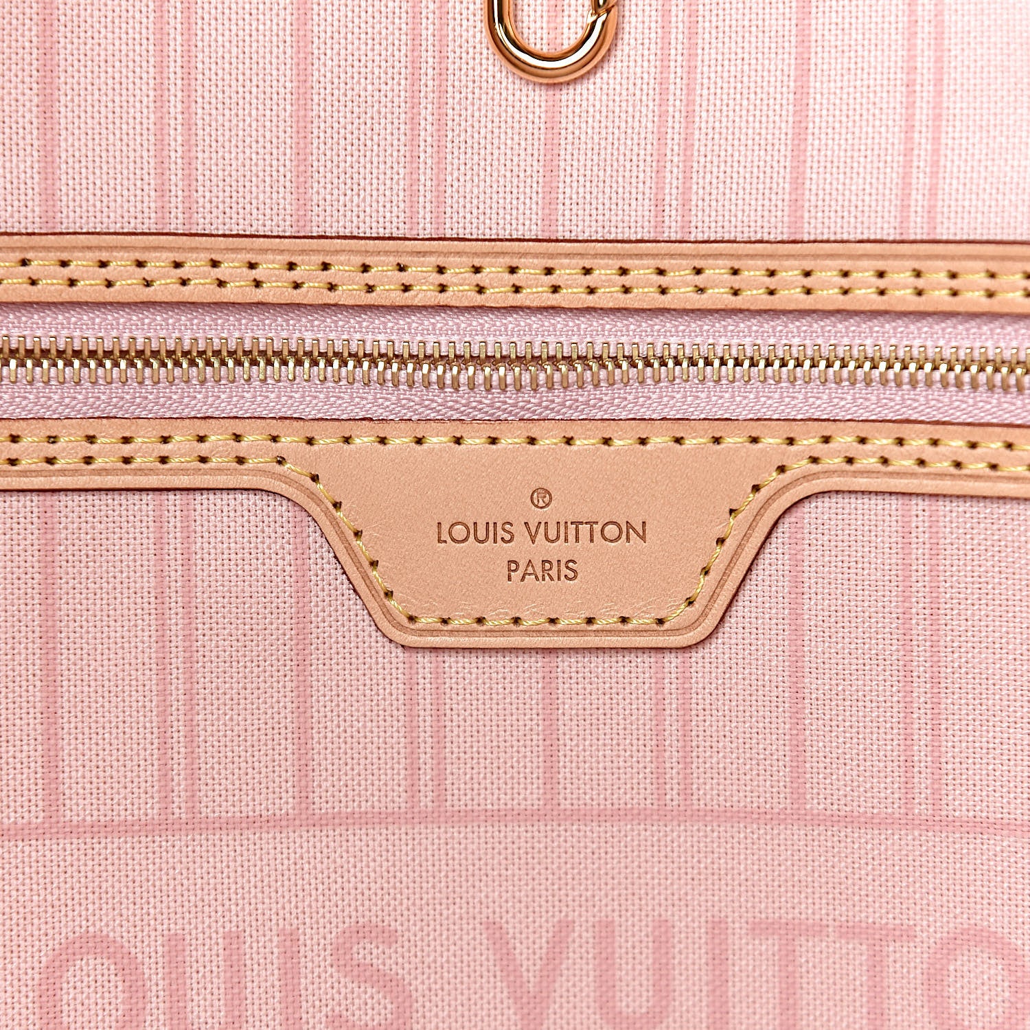 Louis Vuitton Damier Azur Neo Neverfull MM Rose Ballerine 7 of 15