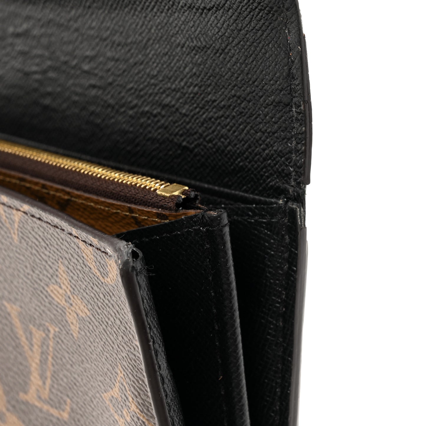 Reverse Monogram Giant Sarah Wallet
