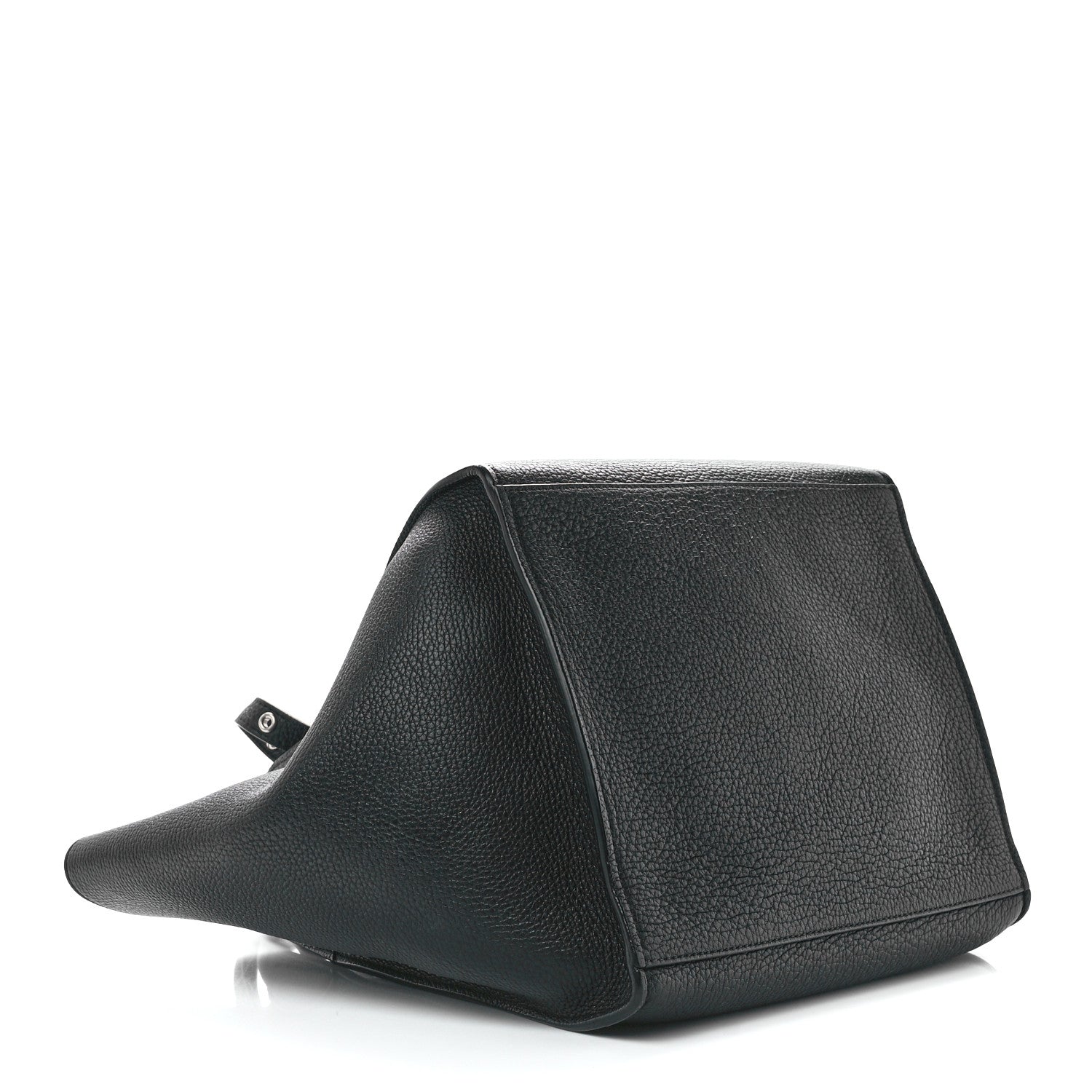 Celine Supple Grained Calfskin Small Long Strap Big Bag Black 4 of 11