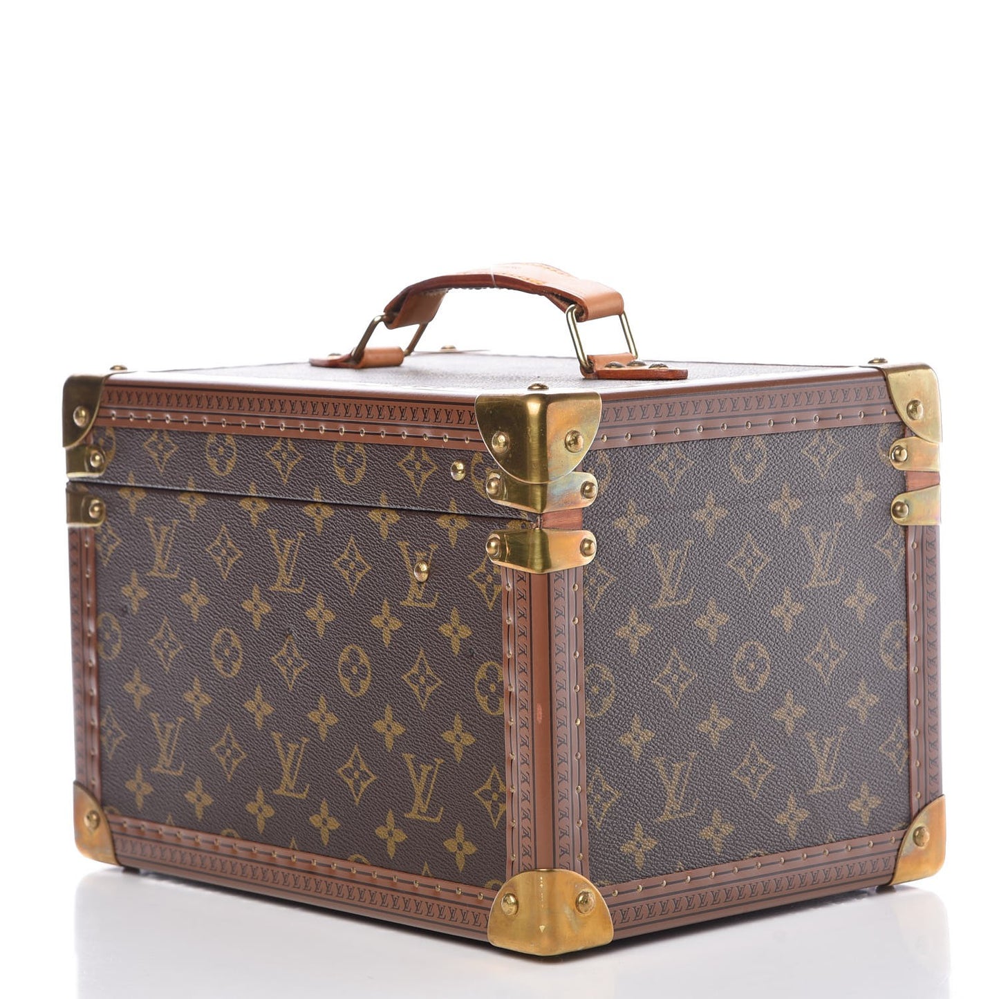 Monogram Boite Flacons Beauty Train Trunk Case