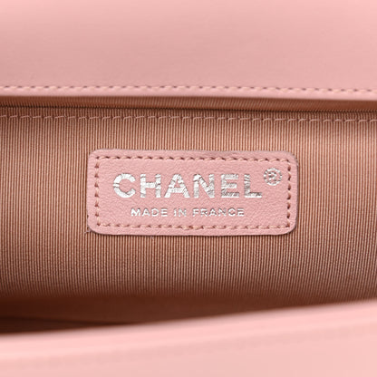 Chanel Calfskin Quilted Medium Boy Flap Light Pink 6 of 10