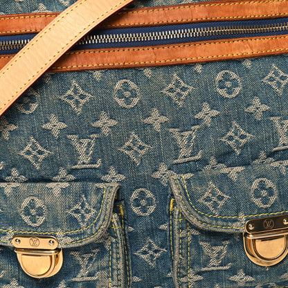Louis Vuitton Denim Baggy GM Blue 8 of 14