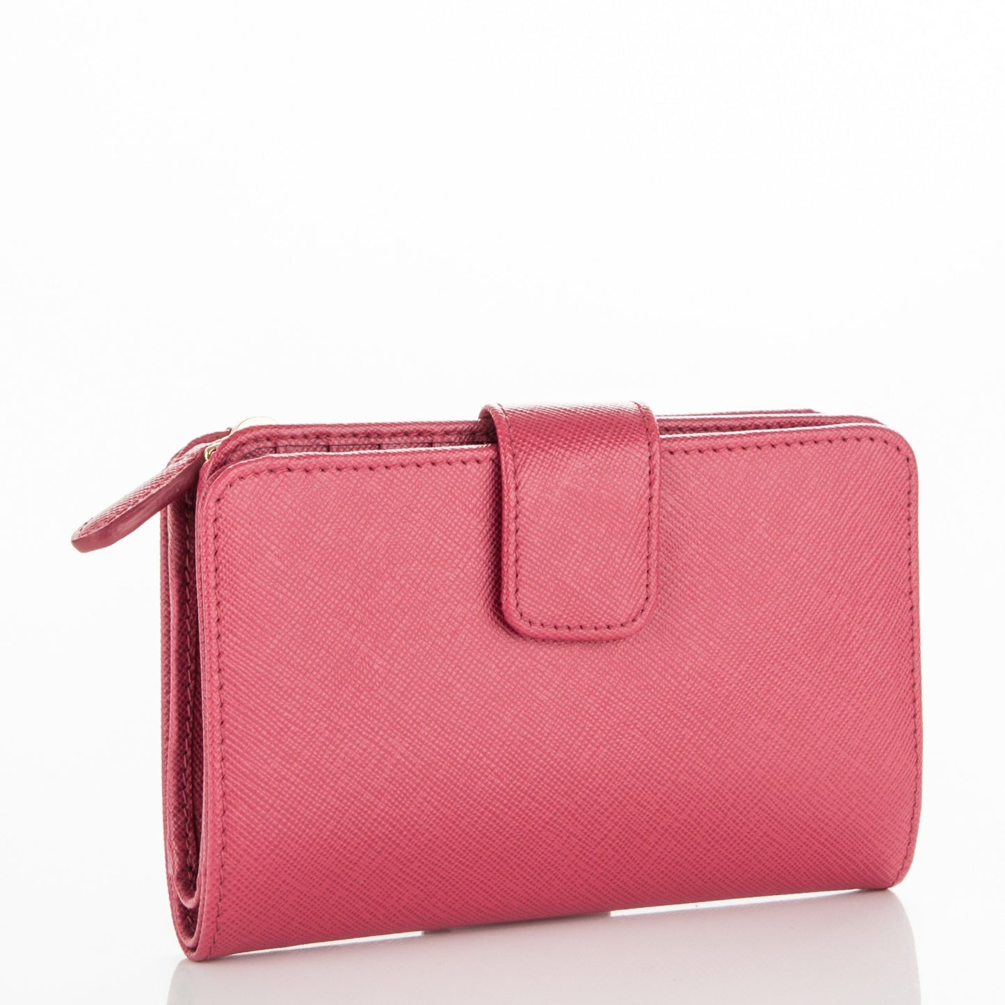 Saffiano Compact Wallet Peonia