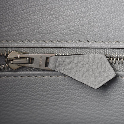 Hermes Togo Birkin 30 Bleu Glacier 20 of 38