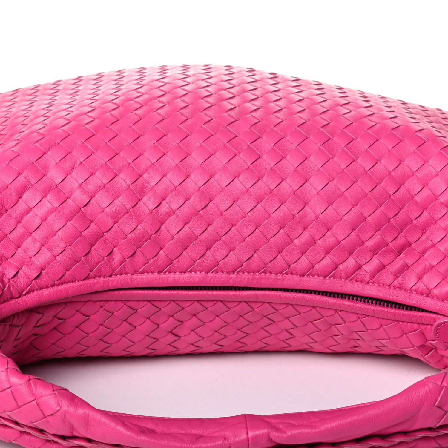 Bottega Veneta Nappa Intrecciato Large Veneta Hobo Rosa Shock 6 of 6