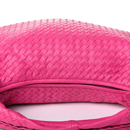 Bottega Veneta Nappa Intrecciato Large Veneta Hobo Rosa Shock 6 of 6