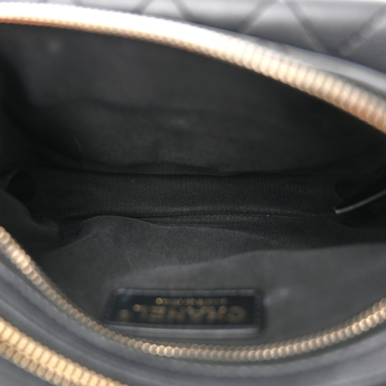Chanel Calfskin Flap Chain Waist Bag Black 5 of 10