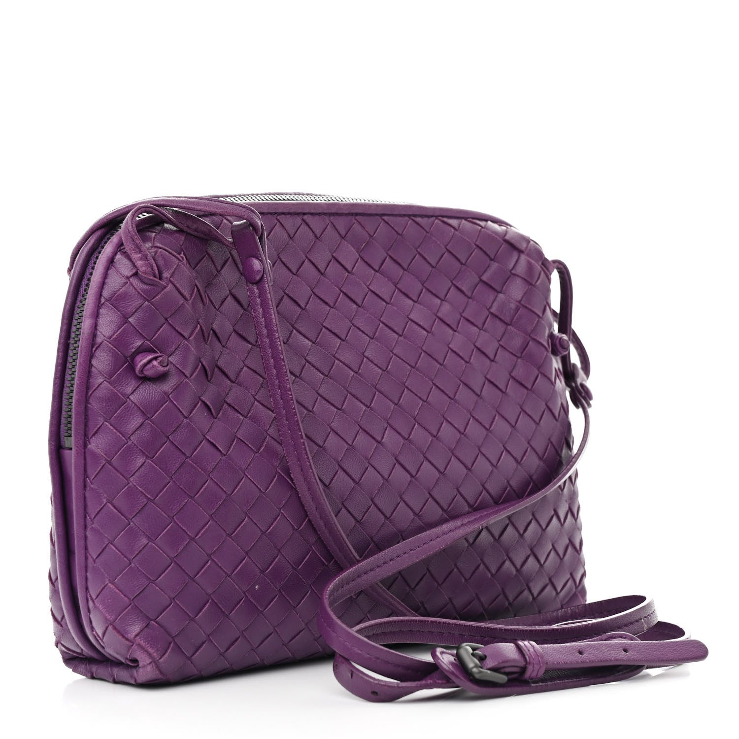 Bottega Veneta Nappa Intrecciato Pillow Crossbody Messenger Monalisa 4 of 16