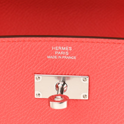 Hermes Epsom Kelly Wallet To Go Rose Texas 6 of 9