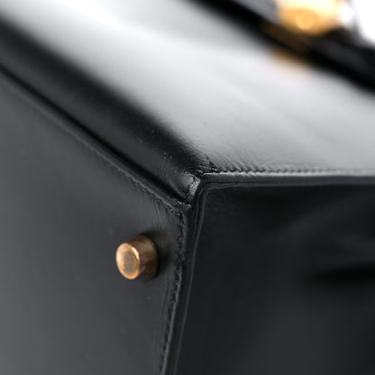 Hermes Box Kelly Sellier 35 Black 8 of 15