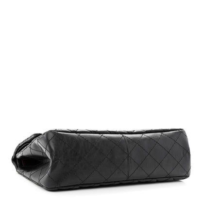 Chanel Aged Calfskin Quilted 2.55 Reissue 226 Flap Black 4 of 10