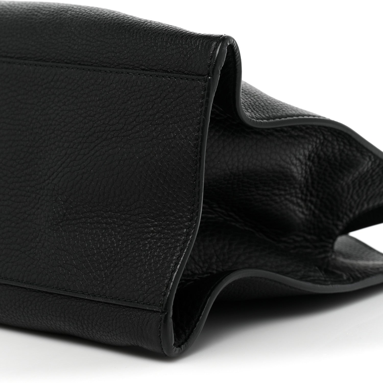 Gucci Calfskin Medium Bamboo Daily Shopper Black 9 of 13
