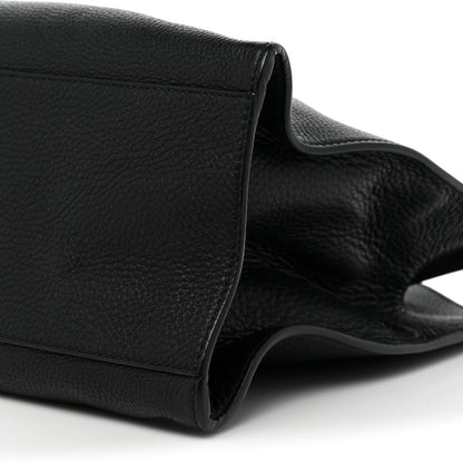Gucci Calfskin Medium Bamboo Daily Shopper Black 9 of 13