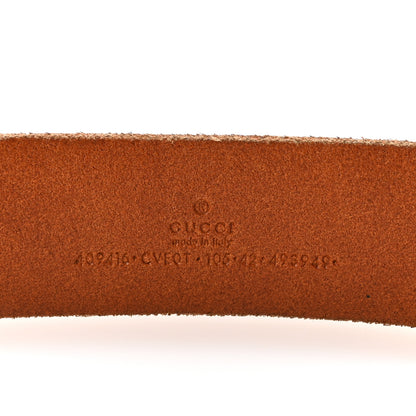 Gucci Faded Calfskin Double G 40mm Belt 105 42 Cuir 5 of 6