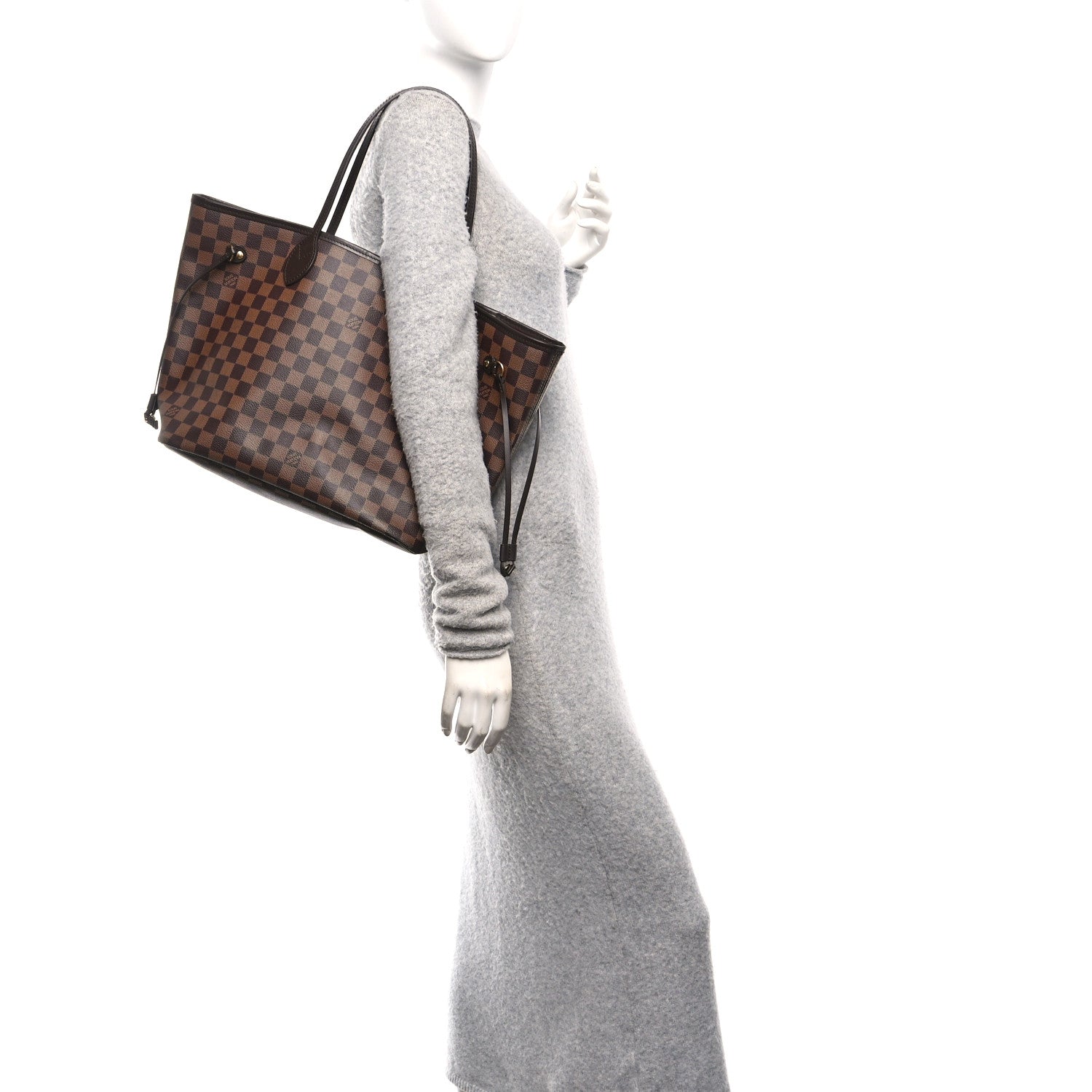 Louis Vuitton Damier Ebene Neo Neverfull MM 3 of 10