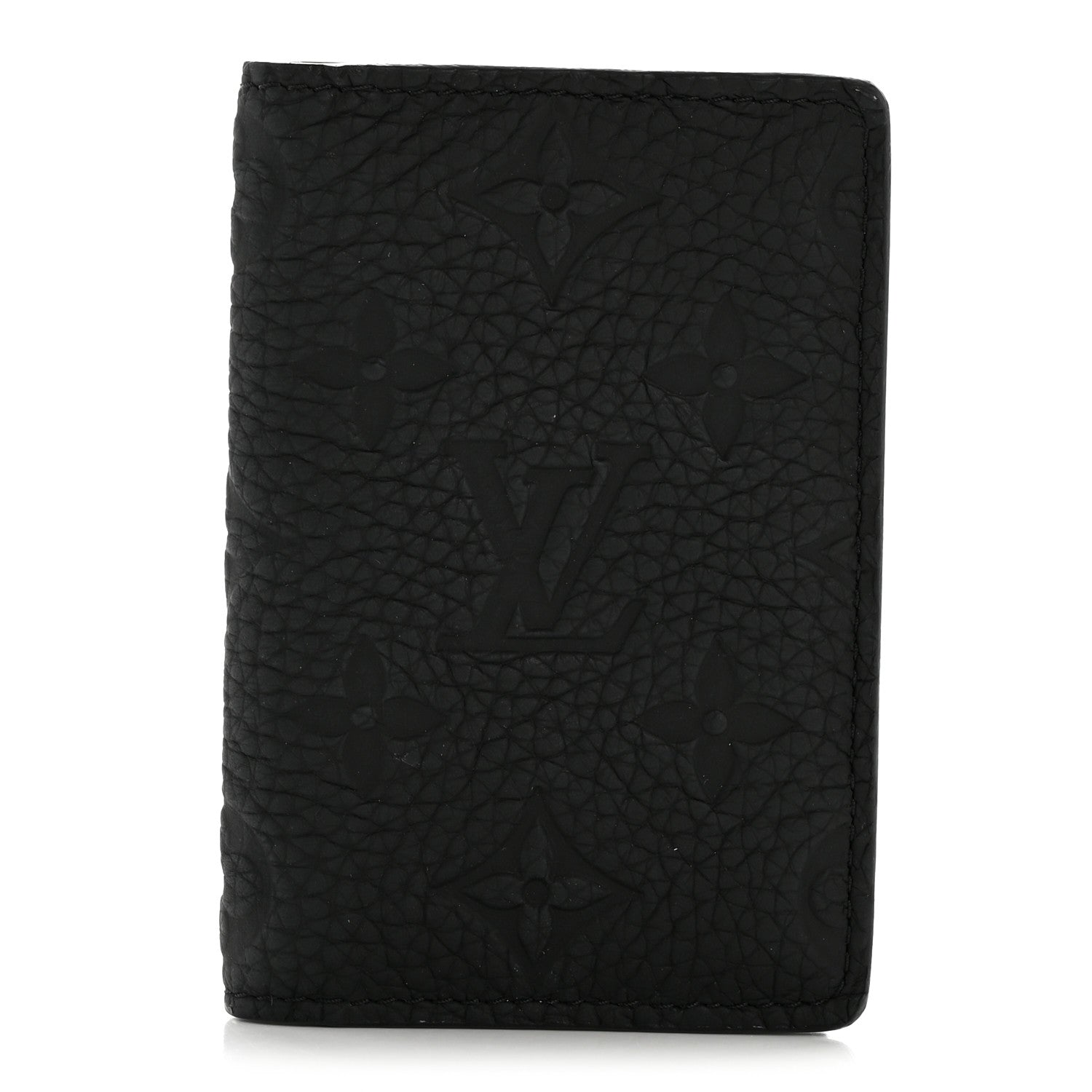 Louis Vuitton Taurillon Monogram Pocket Organizer Black 1 of 6