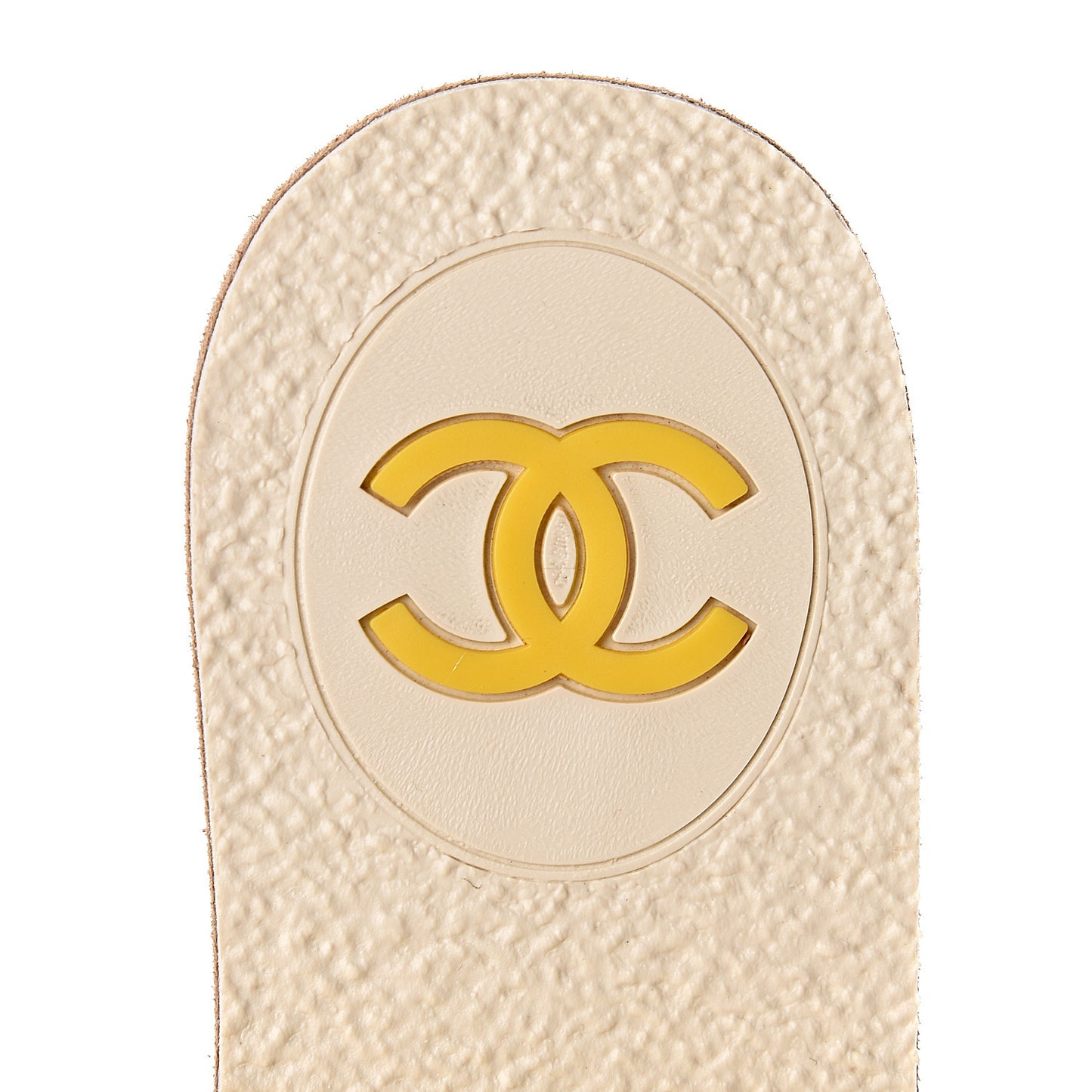 Jelly CC Thong Sandals 38 Yellow