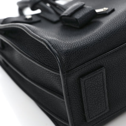 Saint Laurent Grained Calfskin Baby Sac De Jour Souple Black 10 of 11