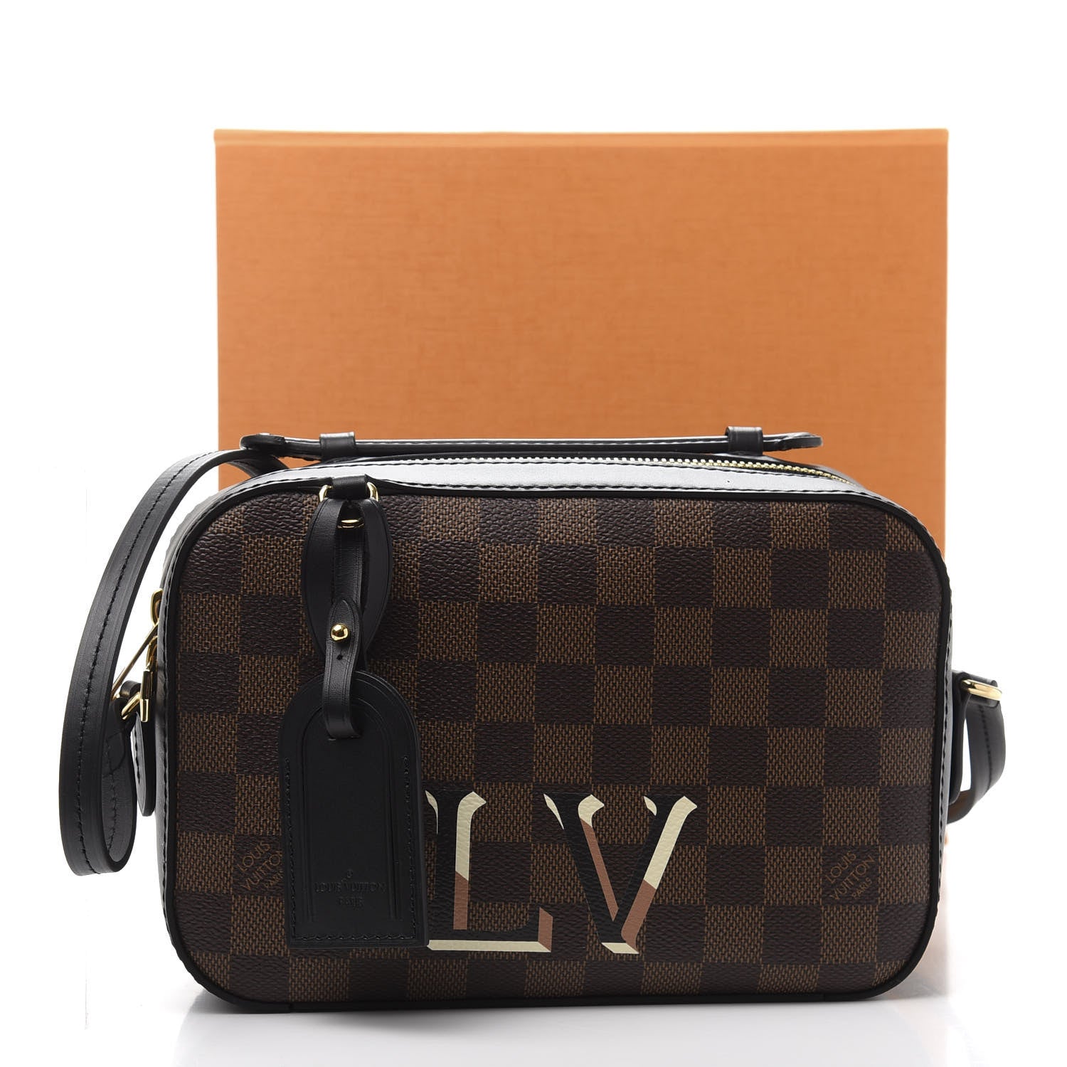Louis Vuitton Damier Ebene Santa Monica Black 12 of 12