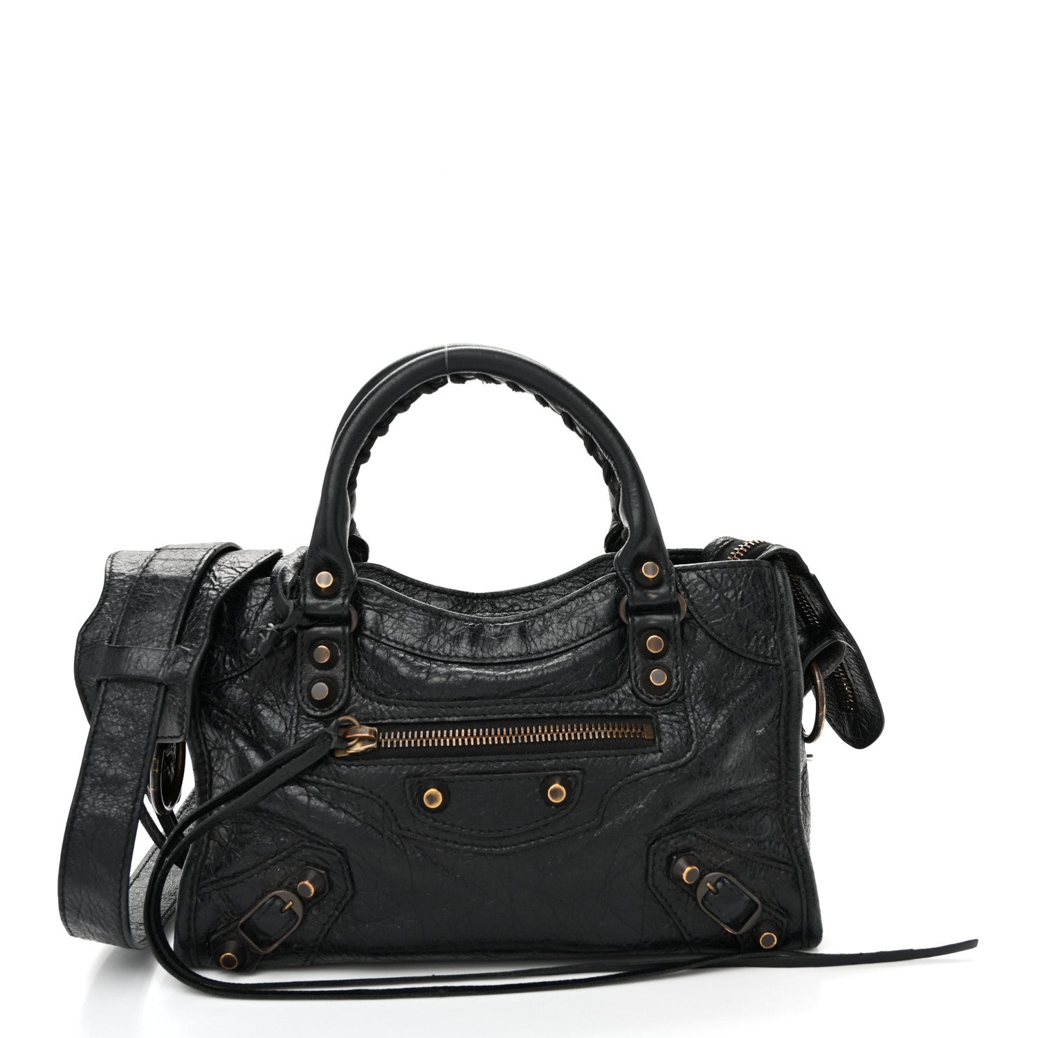 Balenciaga Agneau Classic Hardware Mini City Black 1 of 12