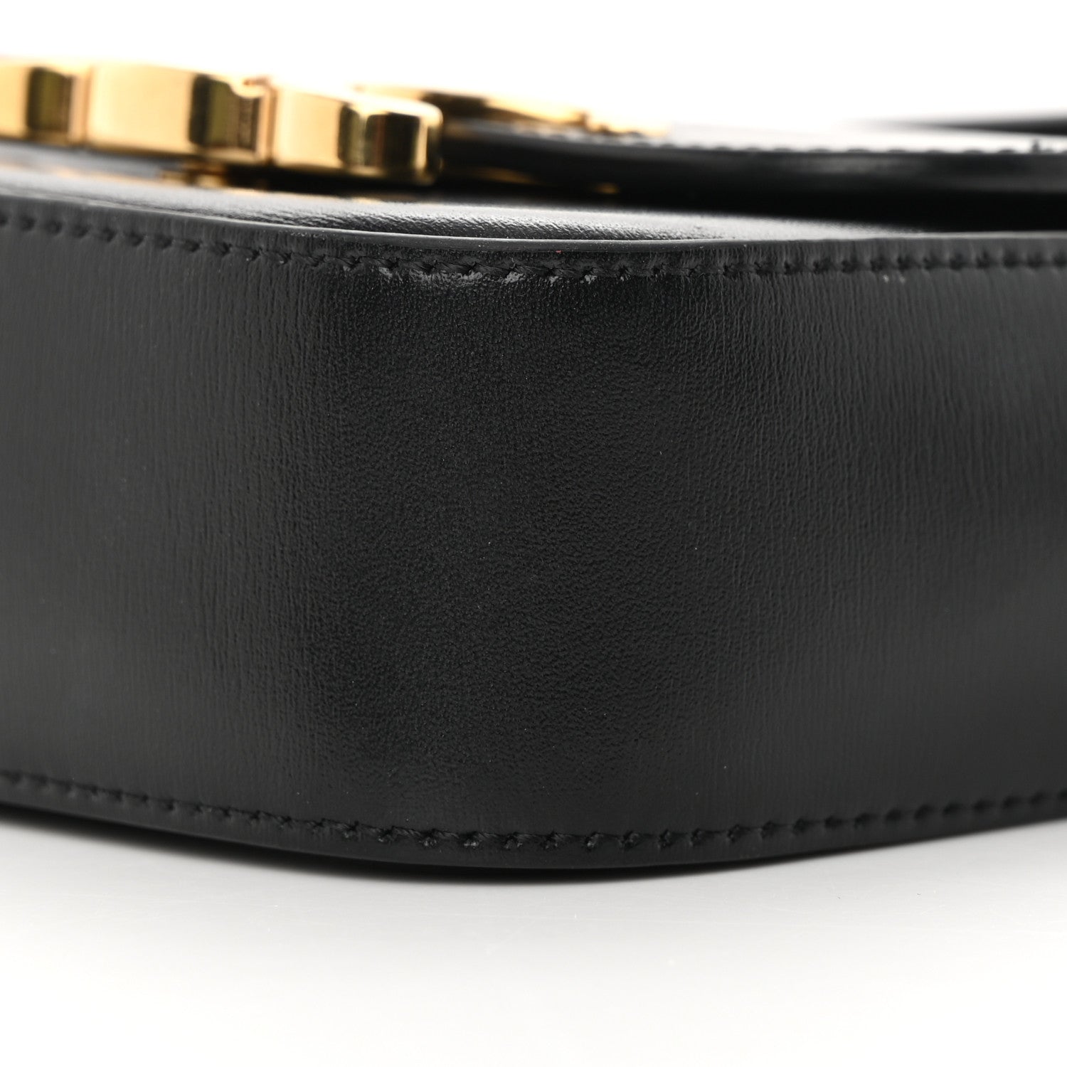 Celine Shiny Calfskin Mini Triomphe Black 10 of 16