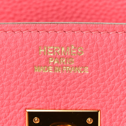 Hermes Togo Birkin 35 Rose Lipstick 6 of 10