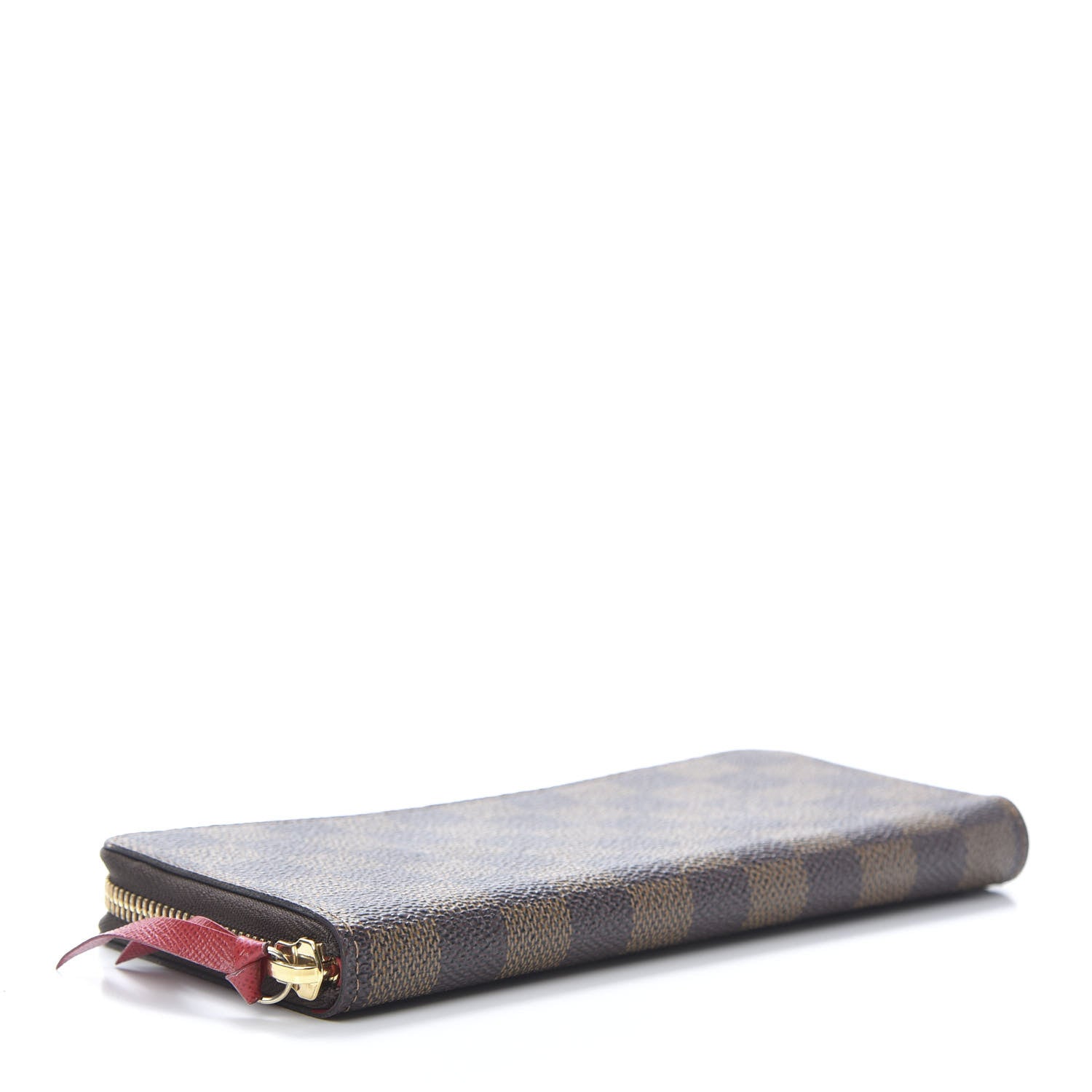 Louis Vuitton Damier Ebene Clemence Wallet Cherry 4 of 8