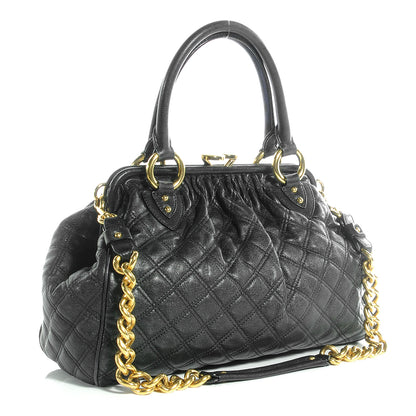 Marc Jacobs Quilted Leather Stam Black 13 of 21
