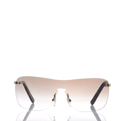 Louis Vuitton Damier Sunglasses Z0607U Gold 2 of 8