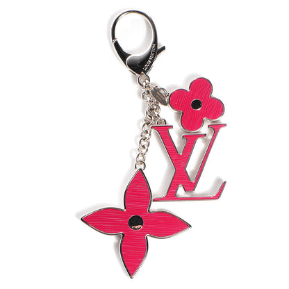 Louis Vuitton Fleur d Epi Bag Charm Fuchsia 1 of 3