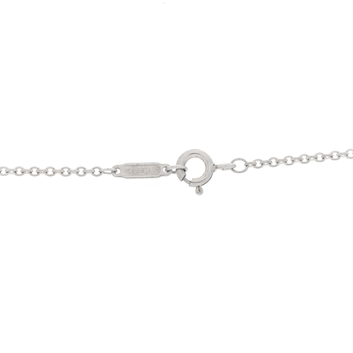Sterling Silver Knot Key Pendant Long Necklace