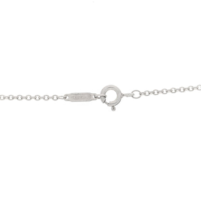Tiffany Sterling Silver Knot Key Pendant Long Necklace 4 of 4