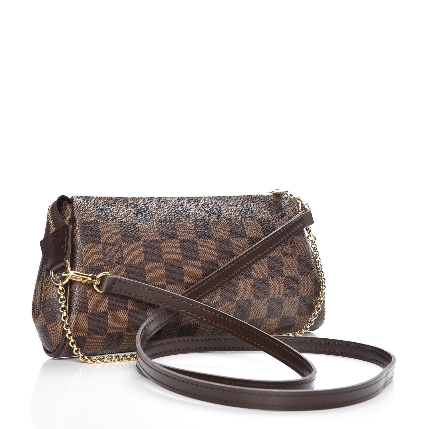 Louis Vuitton Damier Ebene Eva Clutch 3 of 7