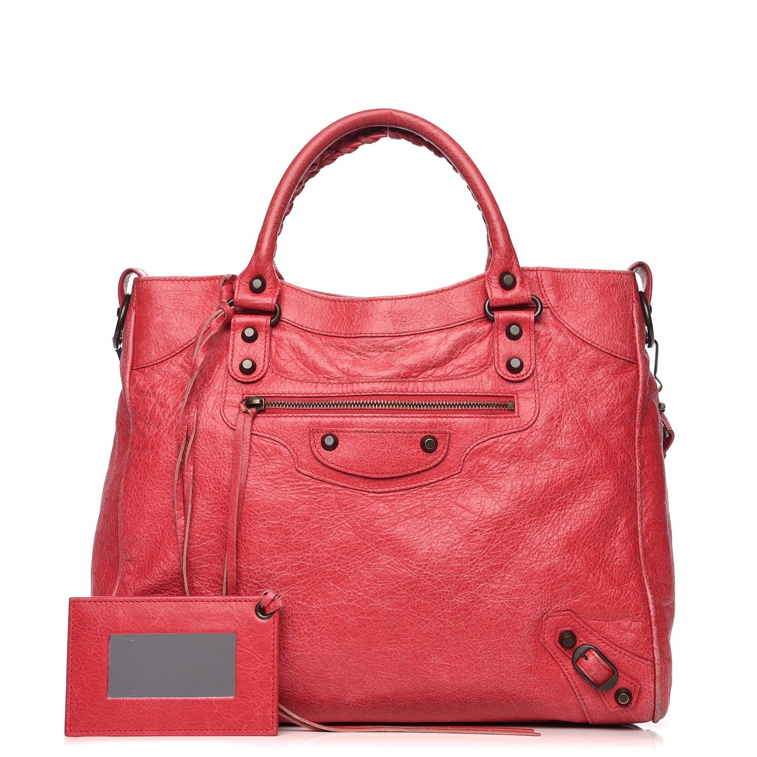 Balenciaga Agneau Classic Hardware Velo Rose Thulian 1 of 9