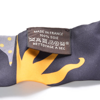 Hermes Silk Astrologie a Pois Twilly 4 of 5