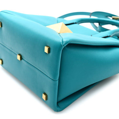 Valentino Garavani Nappa Small One Stud Handbag Marine Green 9 of 9