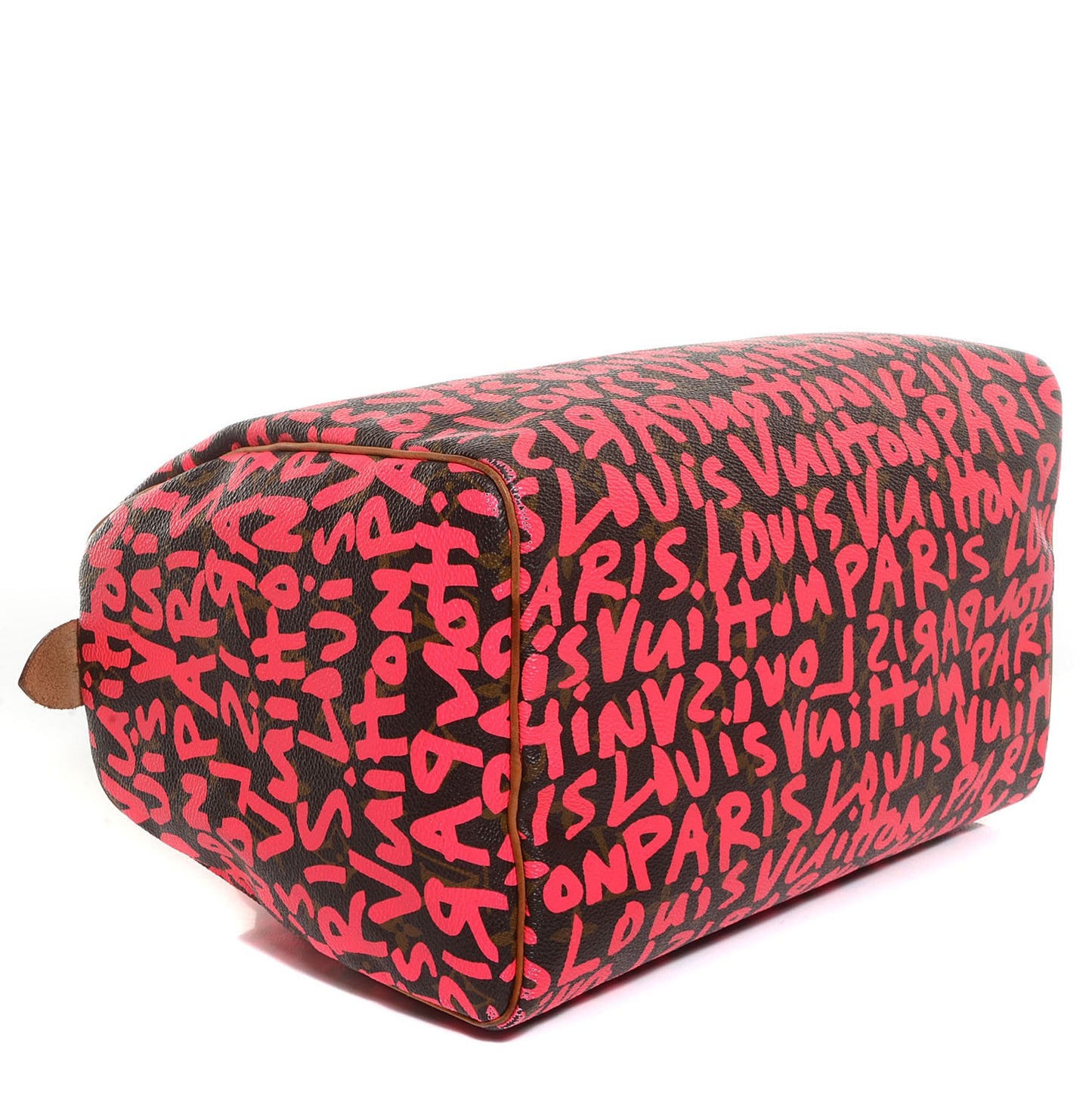 Monogram Graffiti Speedy 30 Fuchsia