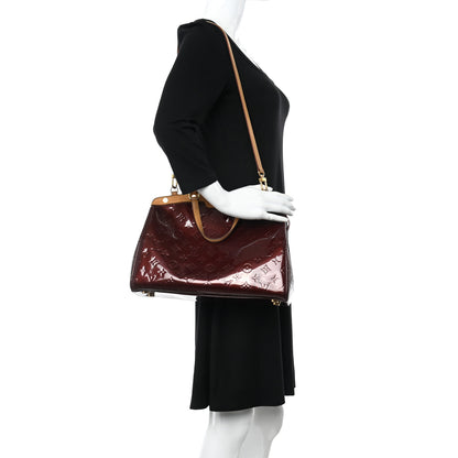 Louis Vuitton Vernis Brea MM Rouge Fauviste 2 of 15
