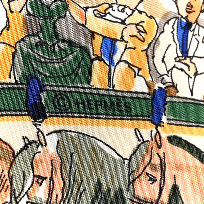 Hermes Silk Cirque Molier Scarf 90 5 of 5