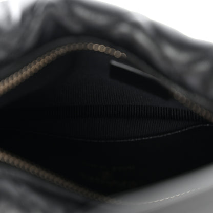 Chanel Lambskin Quilted Chain Around Pouch Black 5 of 7