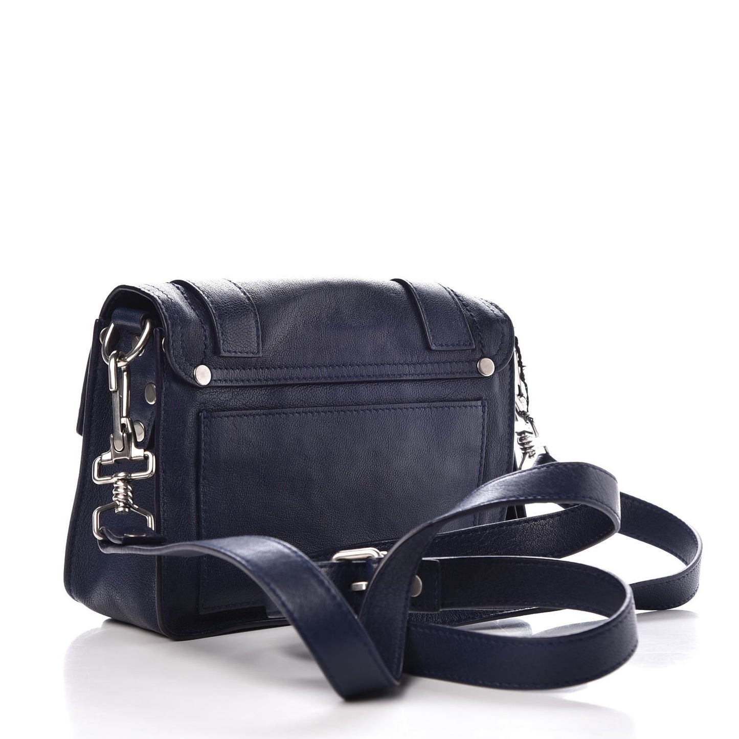 Lambskin PS1 Mini Crossbody Bag Indigo