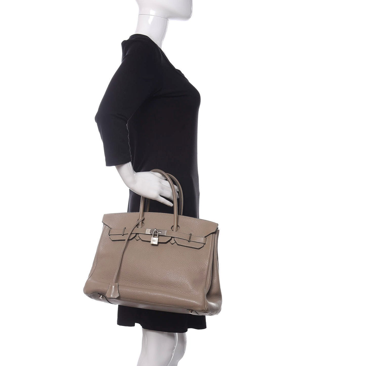 Togo Birkin 35 Gris Tourterelle