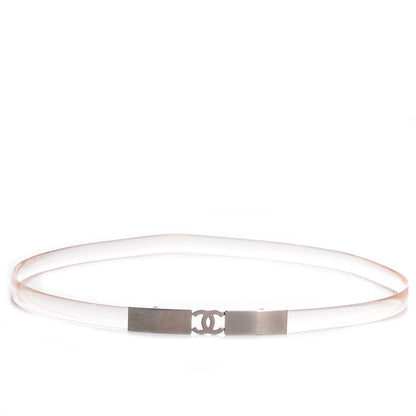 Chanel Translucent CC Belt Silver 1 of 18
