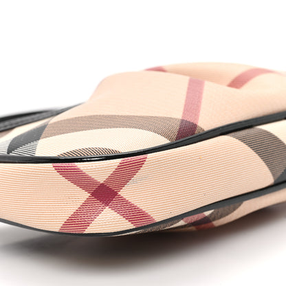 Burberry Nova Check Mini Shoulder Bag Black 10 of 12