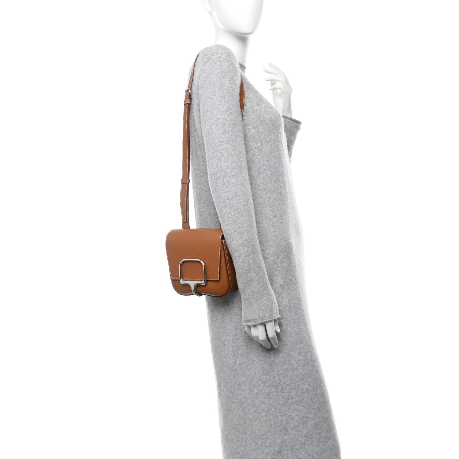 Hermes Epsom Mini Della Cavalleria Gold 2 of 10