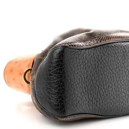 Louis Vuitton Monogram Ostrich Macha Waltz 8 of 13