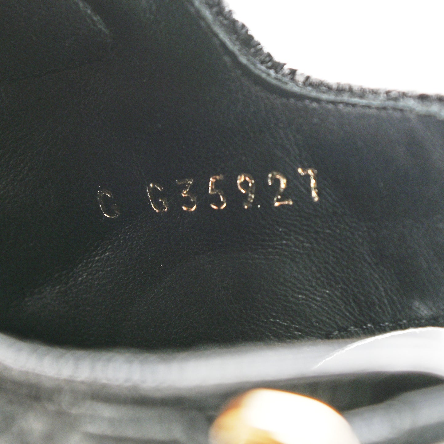Grained Calfskin Velcro Dad Sandals 38 Black