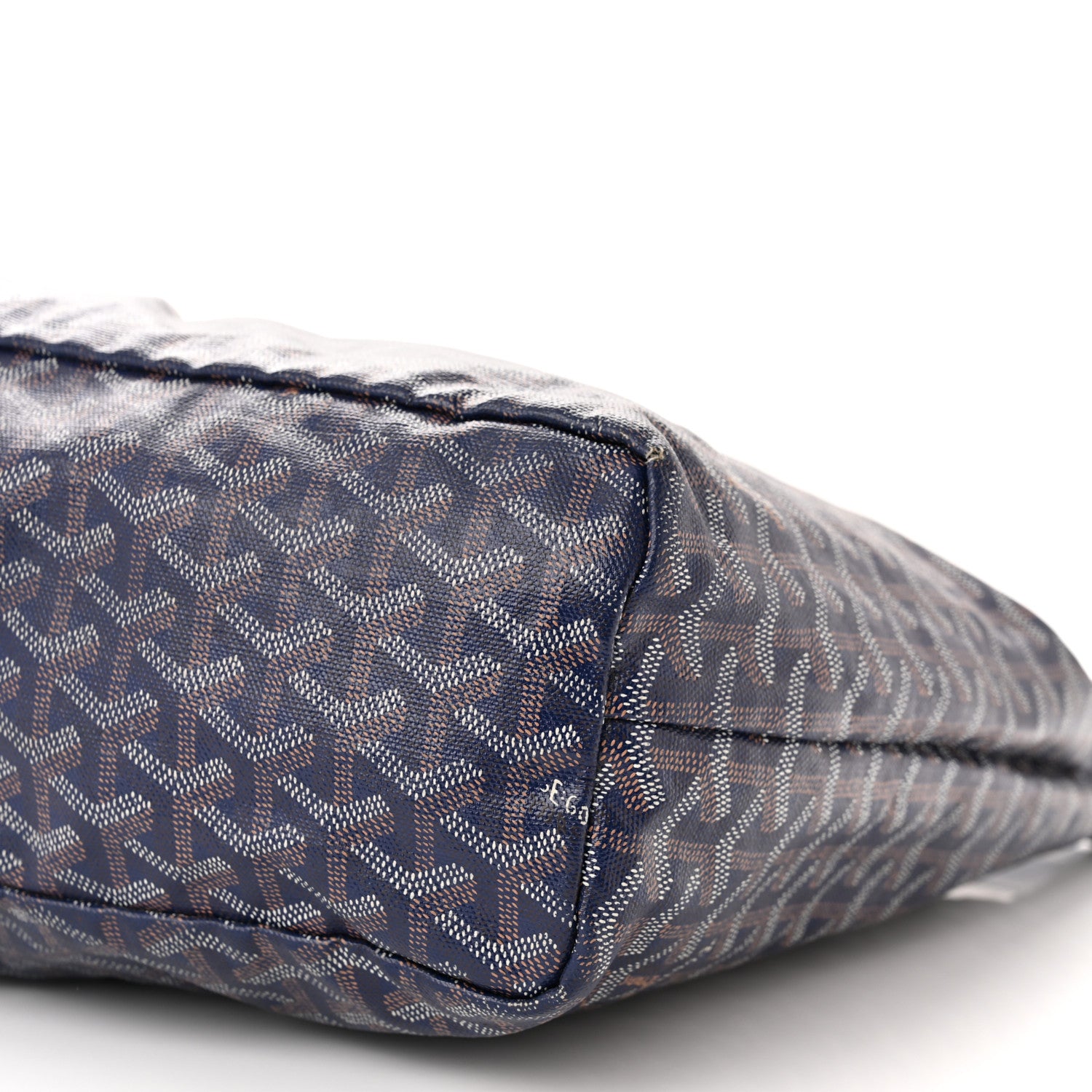 Goyard Goyardine Fidji Zip Hobo Navy 10 of 15
