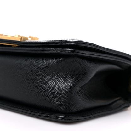 Chanel Caviar Quilted Small Boy Flap Black 9 of 10