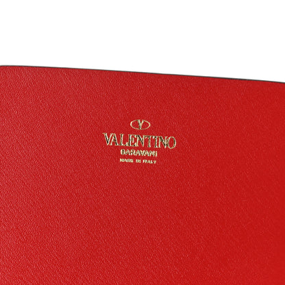 Valentino Garavani Glossy Calfskin 70mm VLogo Reversible Belt 75 30 Black Rouge Pur 6 of 8